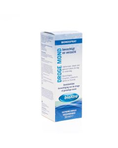 mondspray droge mond hydrateert fluoride xylitol