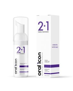 Oral Icon Paarse Whitening Tandpasta & Foam