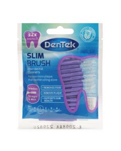 Dentek Slim Brush Interdentale Ragers met Mint Coating ISO 1