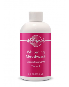 Mibrush mondwater witte tanden natuurlijk