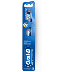 Oral-B medium tandenborstel met gekruiste borstelharen