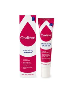Oralieve Speeksel Gel voor langdurige verlichting van een droge mond.