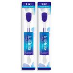 JuliBrite 3-in-1 tongreiniger 2-pack paars