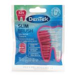 Dentek Slim Brush Interdentale Ragers ISO 1 (0,45 mm) | 32 stuks | Konisch
