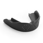 SISU 3D Junior Gebitsbeschermer in Charcoal Black - dun, sterk sportbitje voor kinderen tot 150 cm.