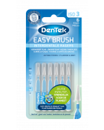 Dentek Easy Brush Eco-Friendly | ISO-3 | 6 stuks